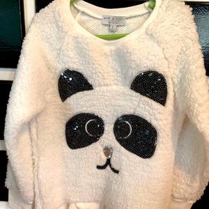 Fleece Panda sweatshirt